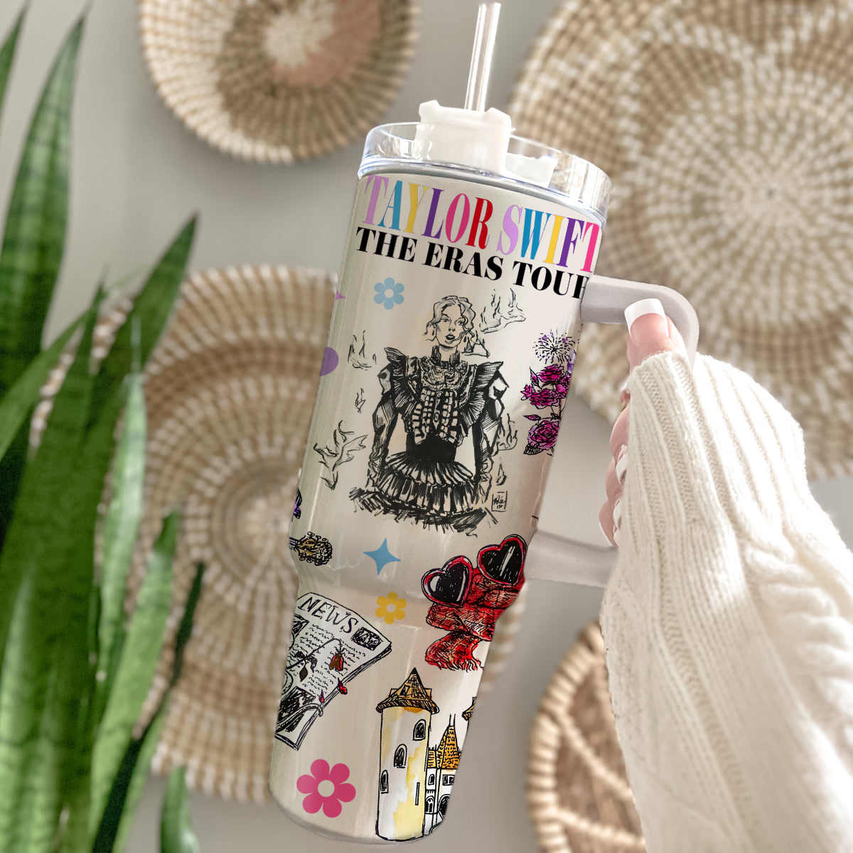 Taylor Swift Music Custom Stanley Cup 40 oz 30 oz Tumbler With HandleTVC2301808 - Image 4