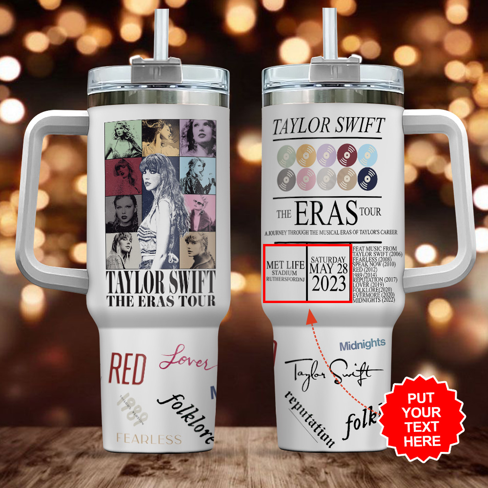 Taylor Swift Music Custom Stanley Cup 40 oz 30 oz Tumbler With HandleTVC2301847