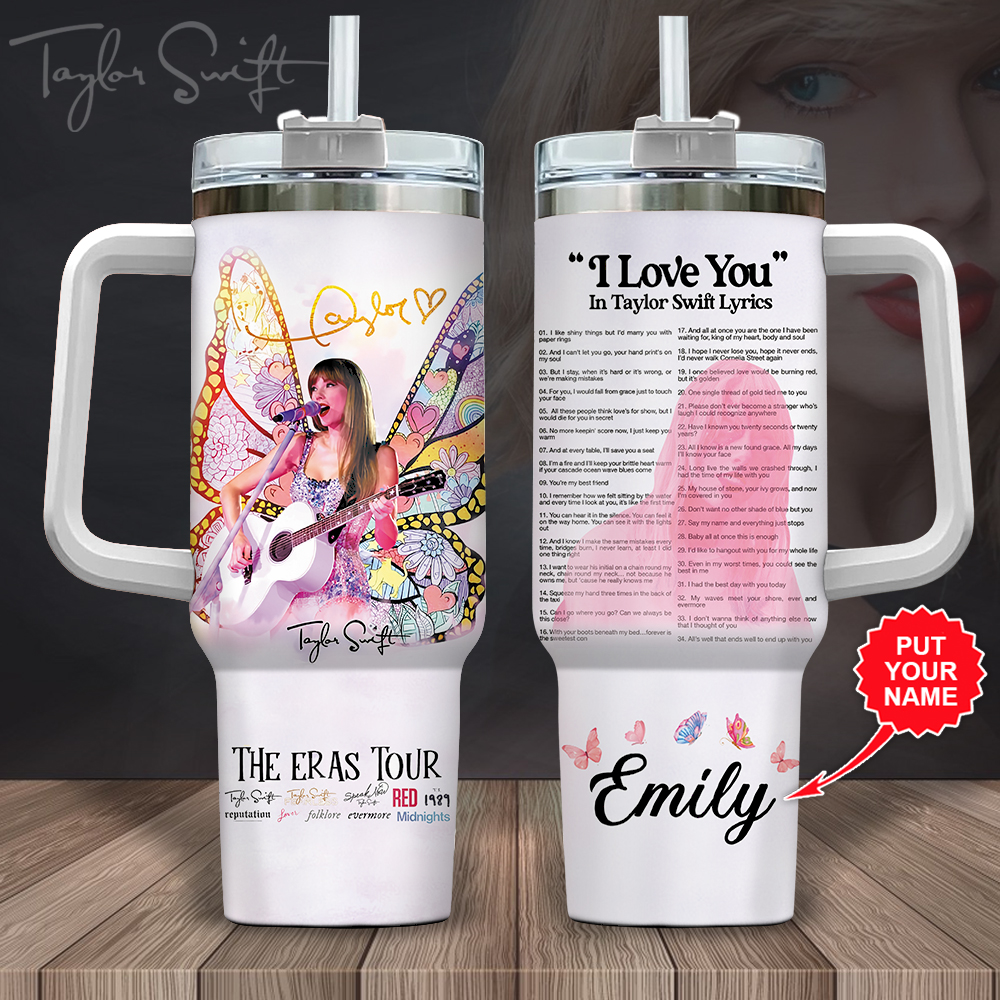 Taylor Swift Music Custom Stanley Cup 40 oz 30 oz Tumbler With HandleTVC2301848