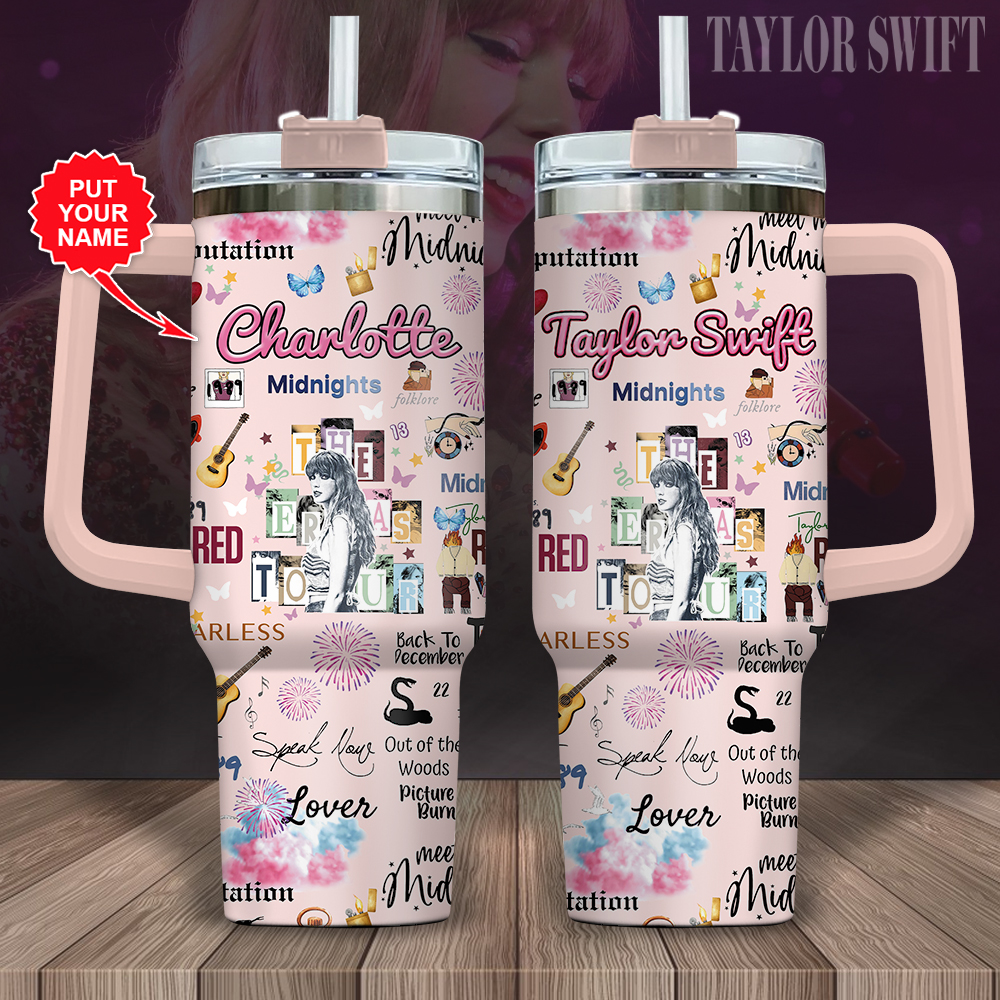 Taylor Swift Music Custom Stanley Cup 40 oz 30 oz Tumbler With HandleTVC2301848