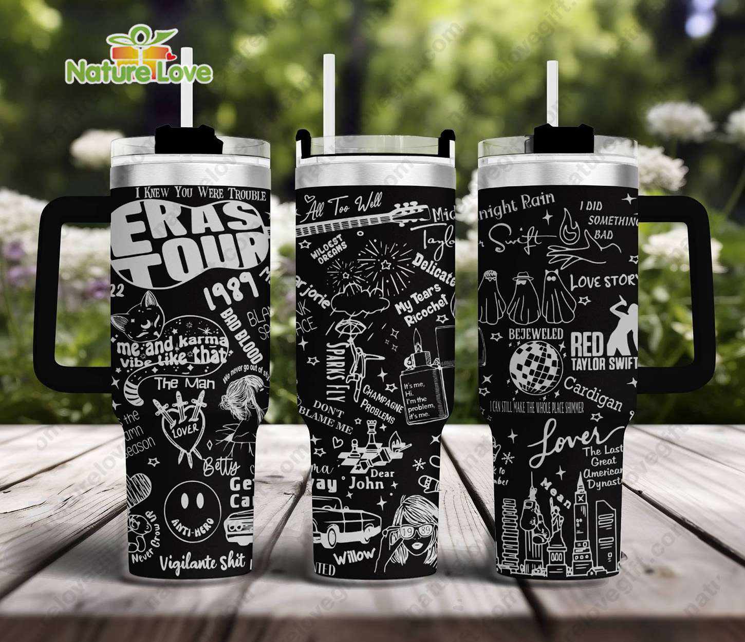 Taylor Swift The Eras Tour Music Custom Stanley Cup 40 oz 30 oz Tumbler With HandleTVC2301904