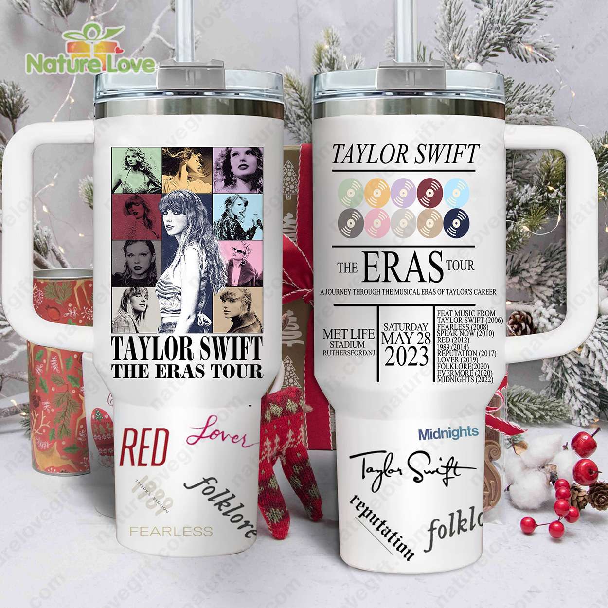 Taylor Swift The Eras Tour Music Custom Stanley Cup 40 oz 30 oz Tumbler With HandleTVC2301904