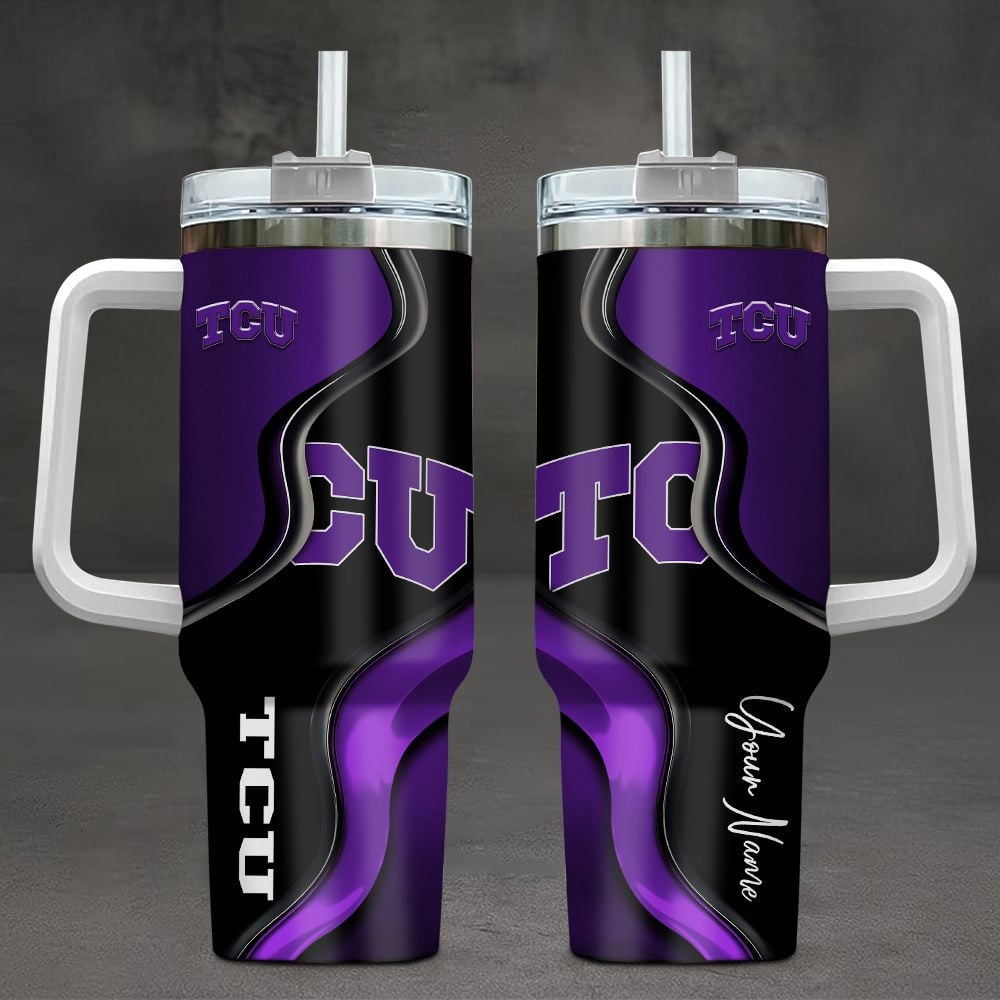 TCU Horned Frogs NCAA Custom Stanley Cup 40 oz 30 oz Tumbler With HandleTVC2301102
