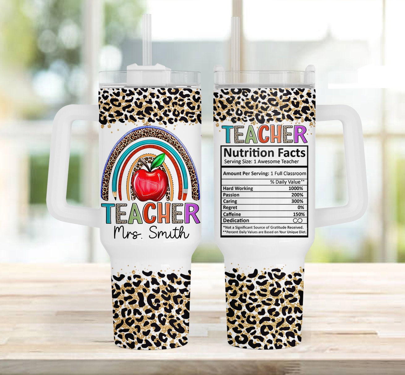 Teacher Appreciation Custom Stanley Cup 40 oz 30 oz Tumbler With HandleTVC2301957