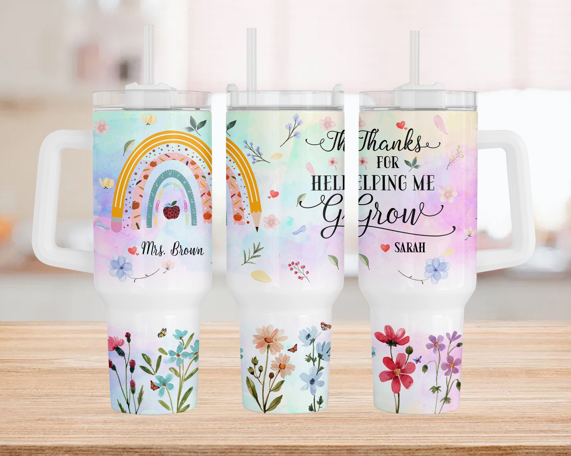 Teacher Appreciation Custom Stanley Cup 40 oz 30 oz Tumbler With HandleTVC2301960