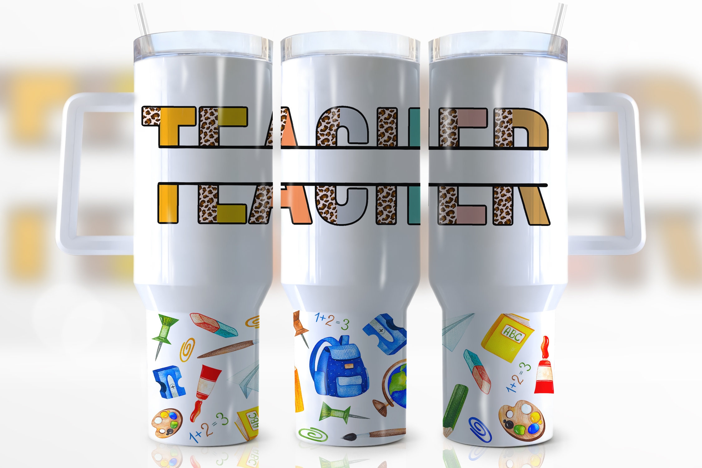 Teacher Custom Stanley Cup 40 oz 30 oz Tumbler With HandleTVC2301946