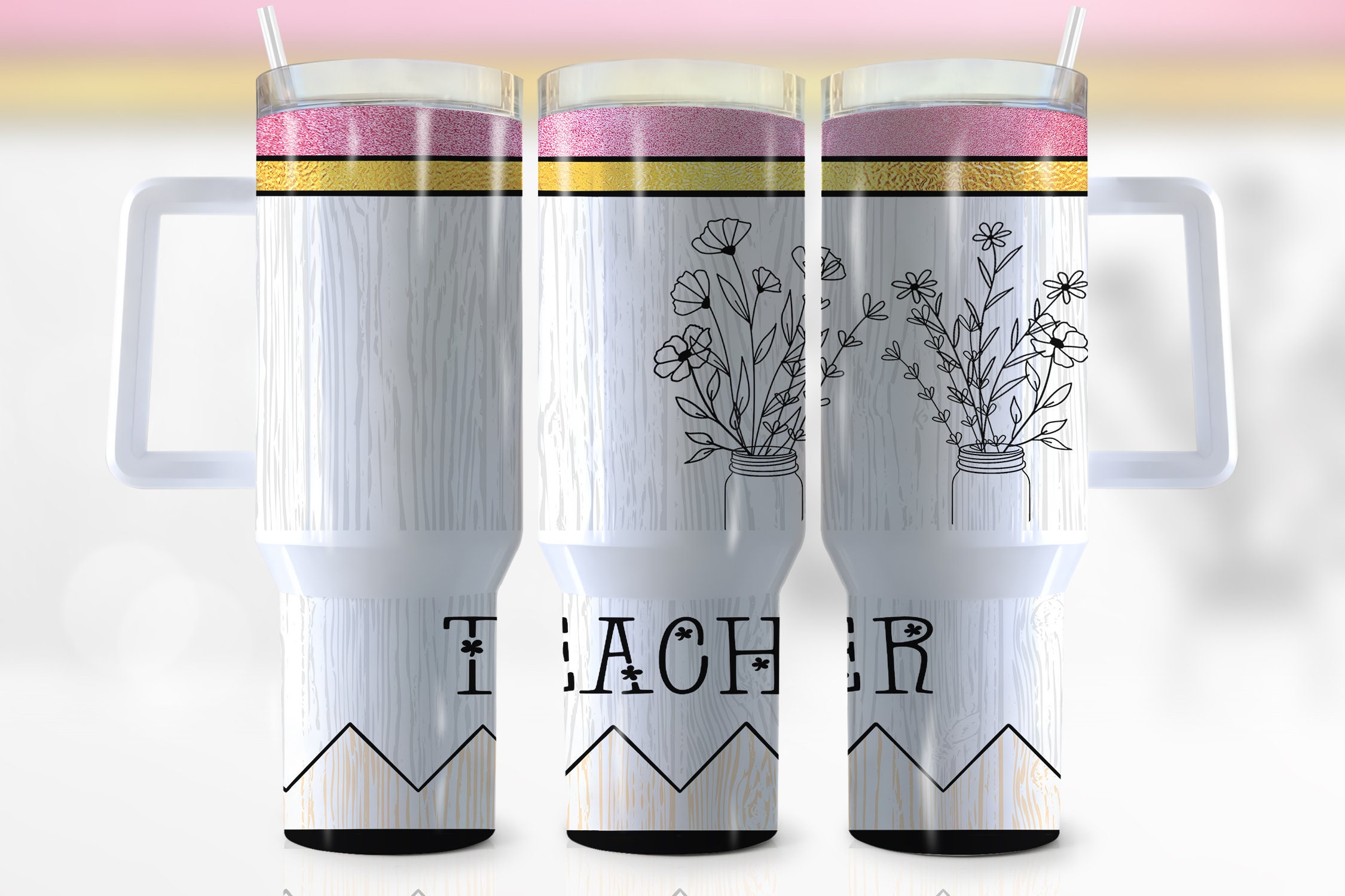 Teacher Custom Stanley Cup 40 oz 30 oz Tumbler With HandleTVC2301946