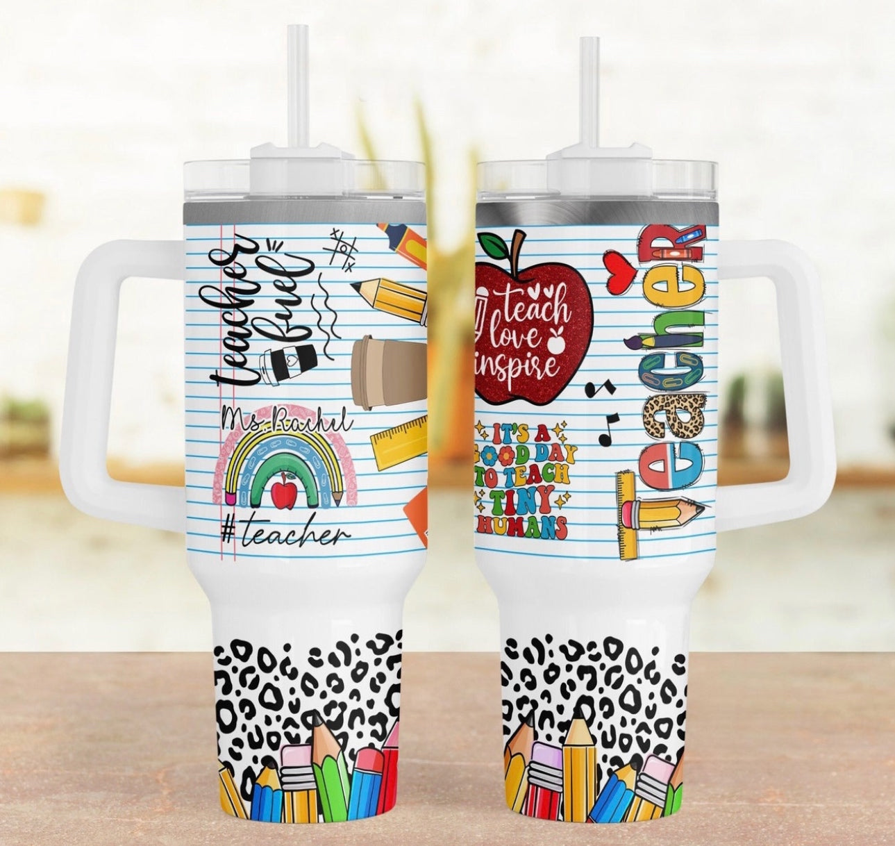 Teacher Life Custom Stanley Cup 40 oz 30 oz Tumbler With HandleTVC2301753