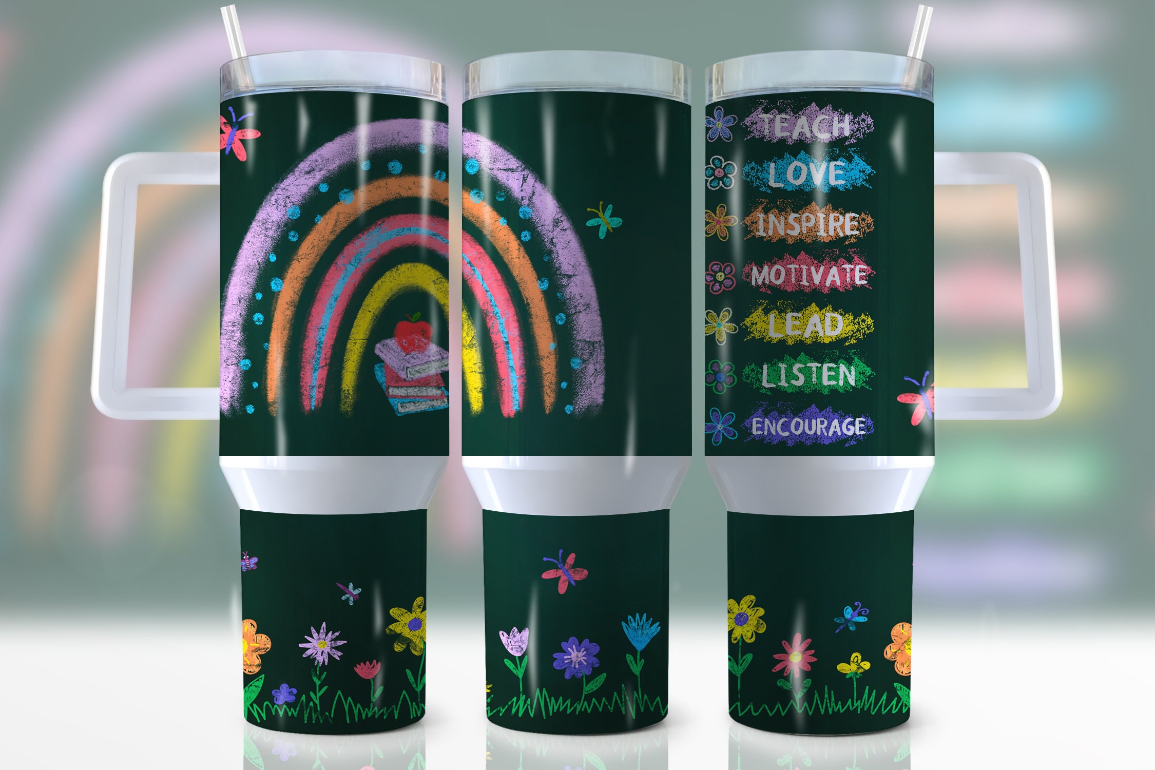 Teacher Life Custom Stanley Cup 40 oz 30 oz Tumbler With HandleTVC2301947