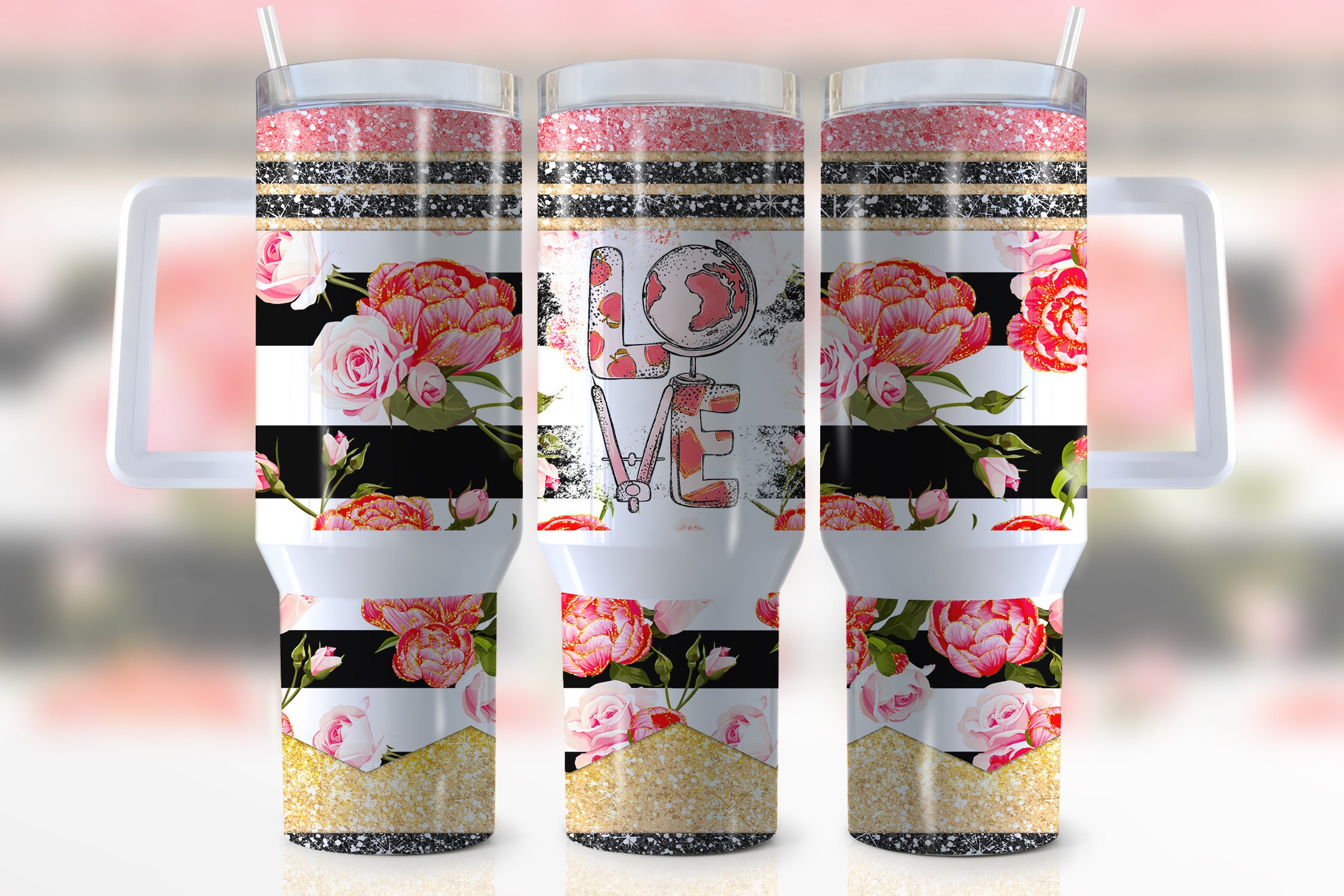 Teacher Love Custom Stanley Cup 40 oz 30 oz Tumbler With HandleTVC2301945