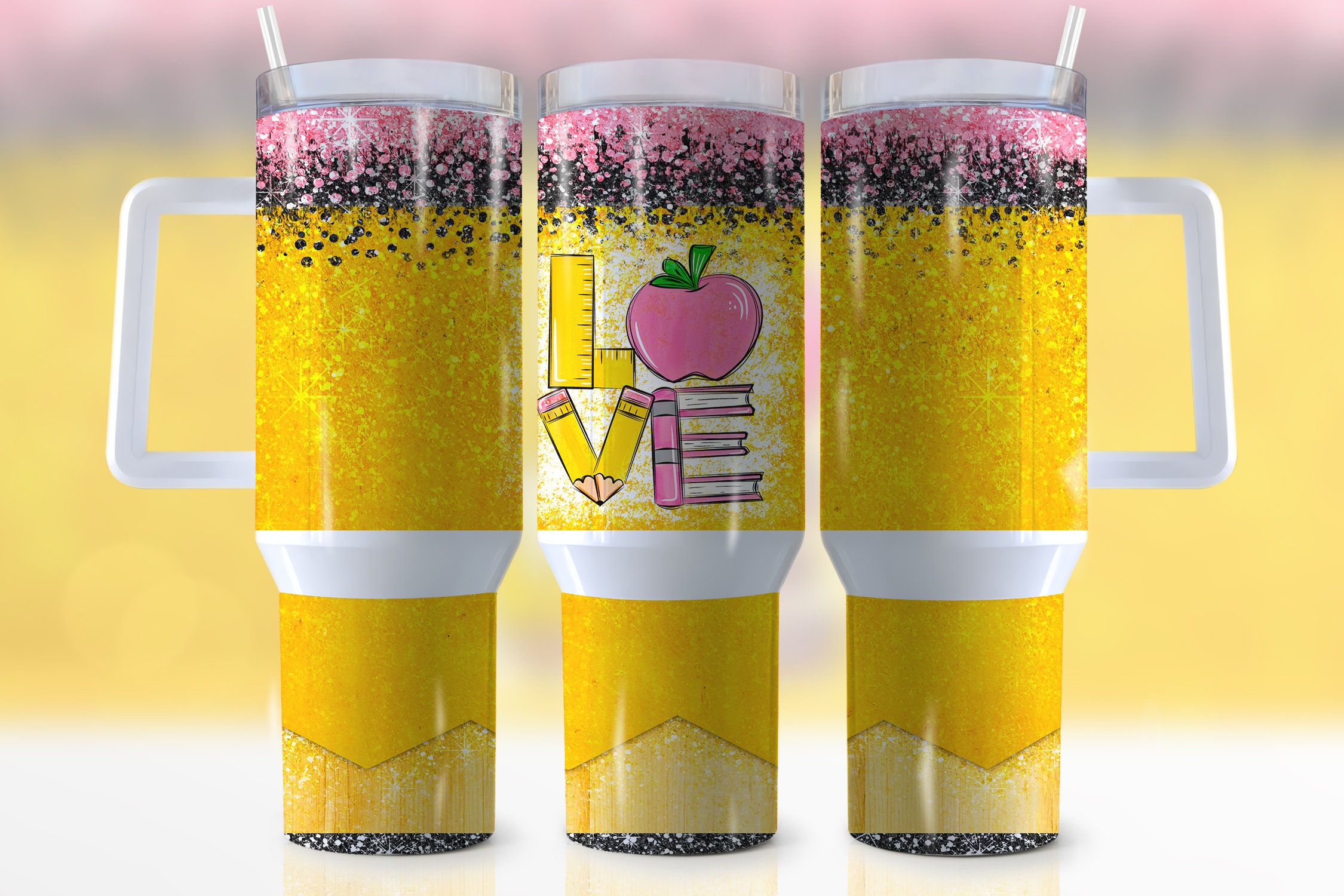 Teacher Love Custom Stanley Cup 40 oz 30 oz Tumbler With HandleTVC2301947