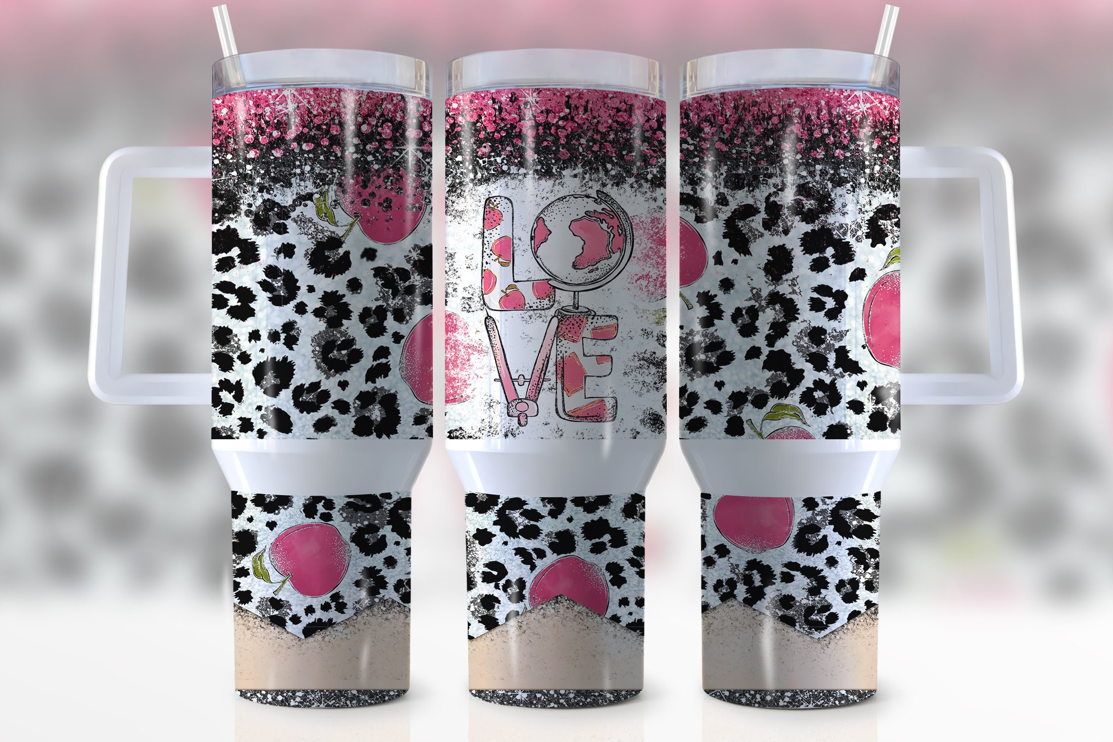 Teacher Love Custom Stanley Cup 40 oz 30 oz Tumbler With HandleTVC2301952