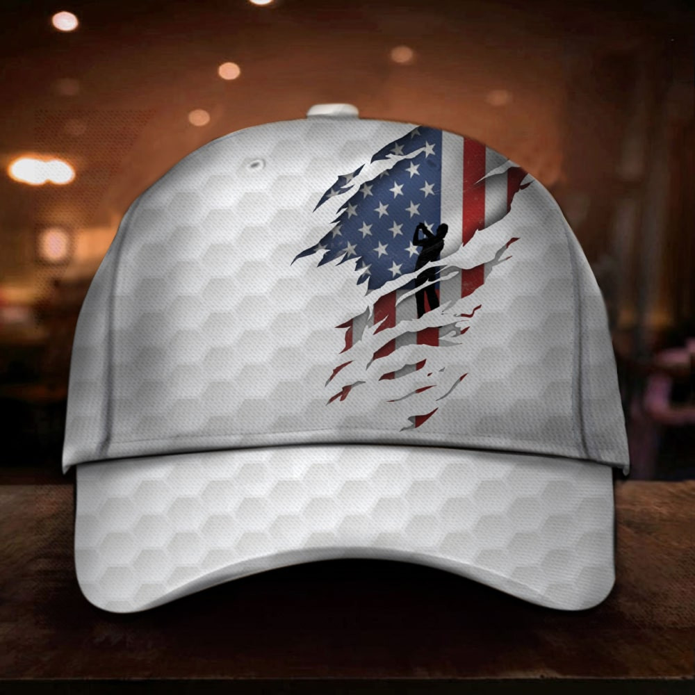 Team USA Olympic Golf Hat USA Olympic Golf Apparel Golf Cap For Men Trucker Hats Custom Hats Gifts For Men & Women