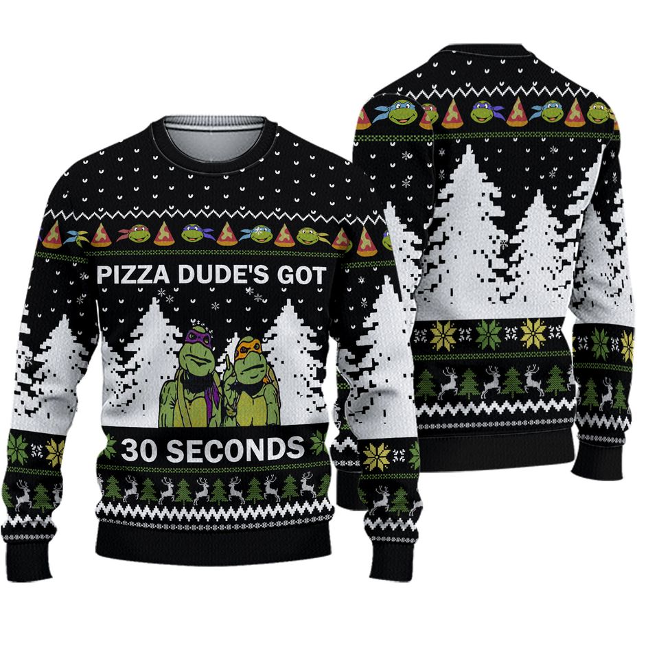 Teenage Mutant Ninja Turtles Christmas Ugly Sweater