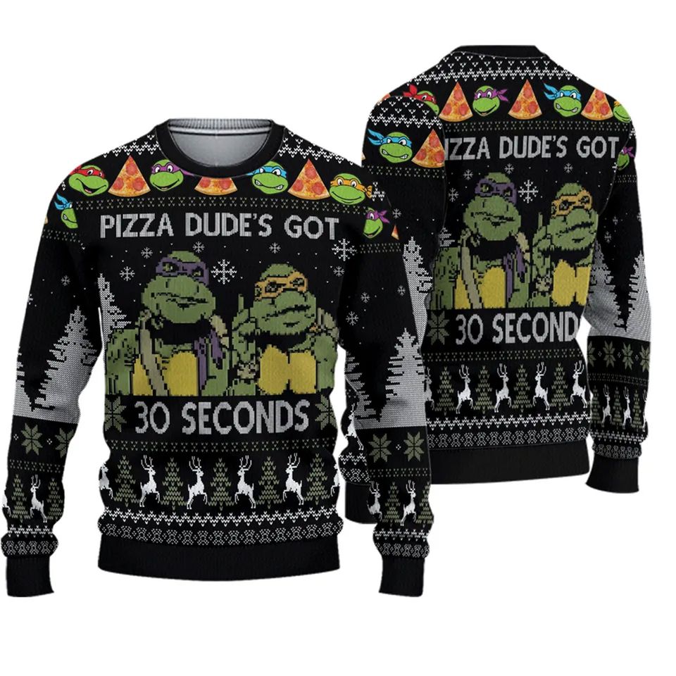 Teenage Mutant Ninja Turtles Christmas Ugly Sweater