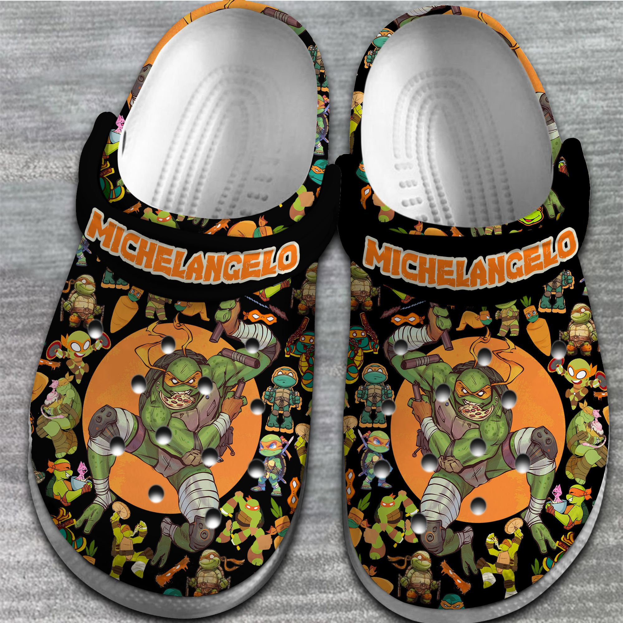 Teenage Mutant Ninja Turtles Movie Crocs Crocband Clogs Shoes Comfortable For Men Women and Kids