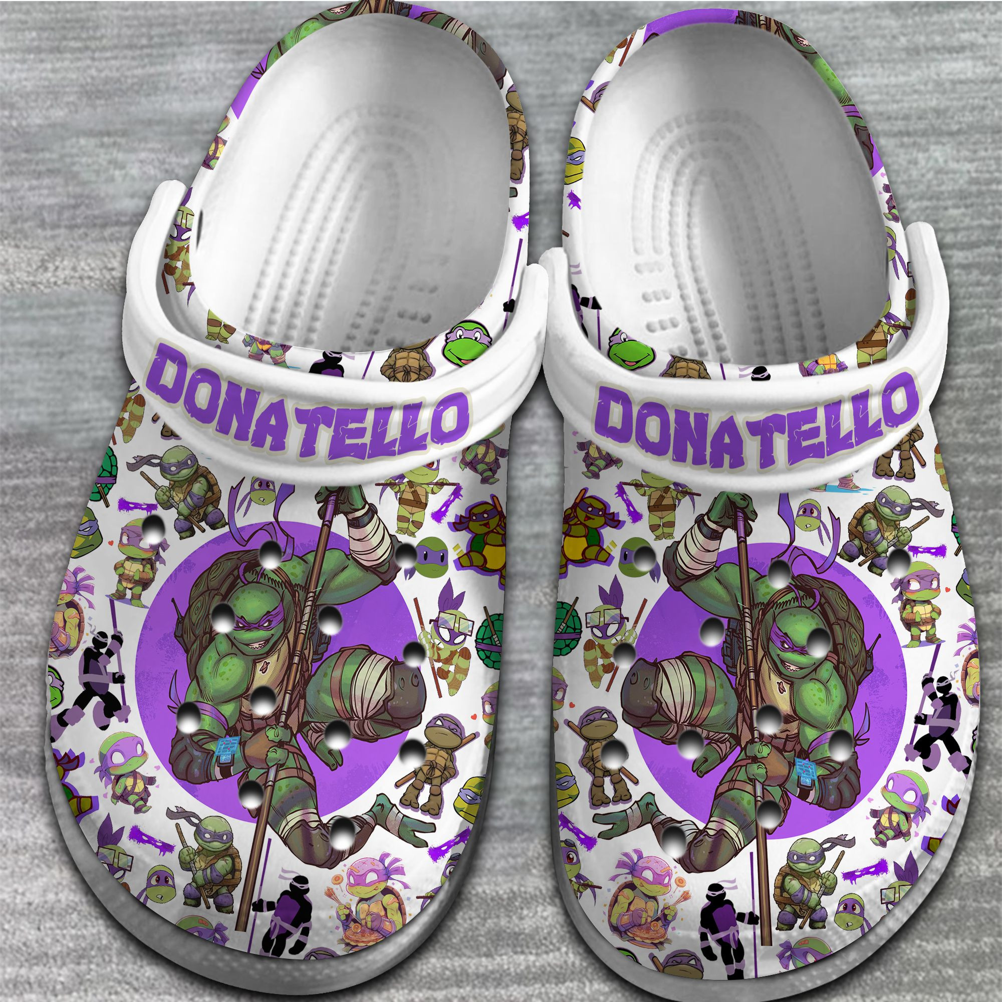 Teenage Mutant Ninja Turtles Movie Crocs Crocband Clogs Shoes Comfortable For Men Women and Kids