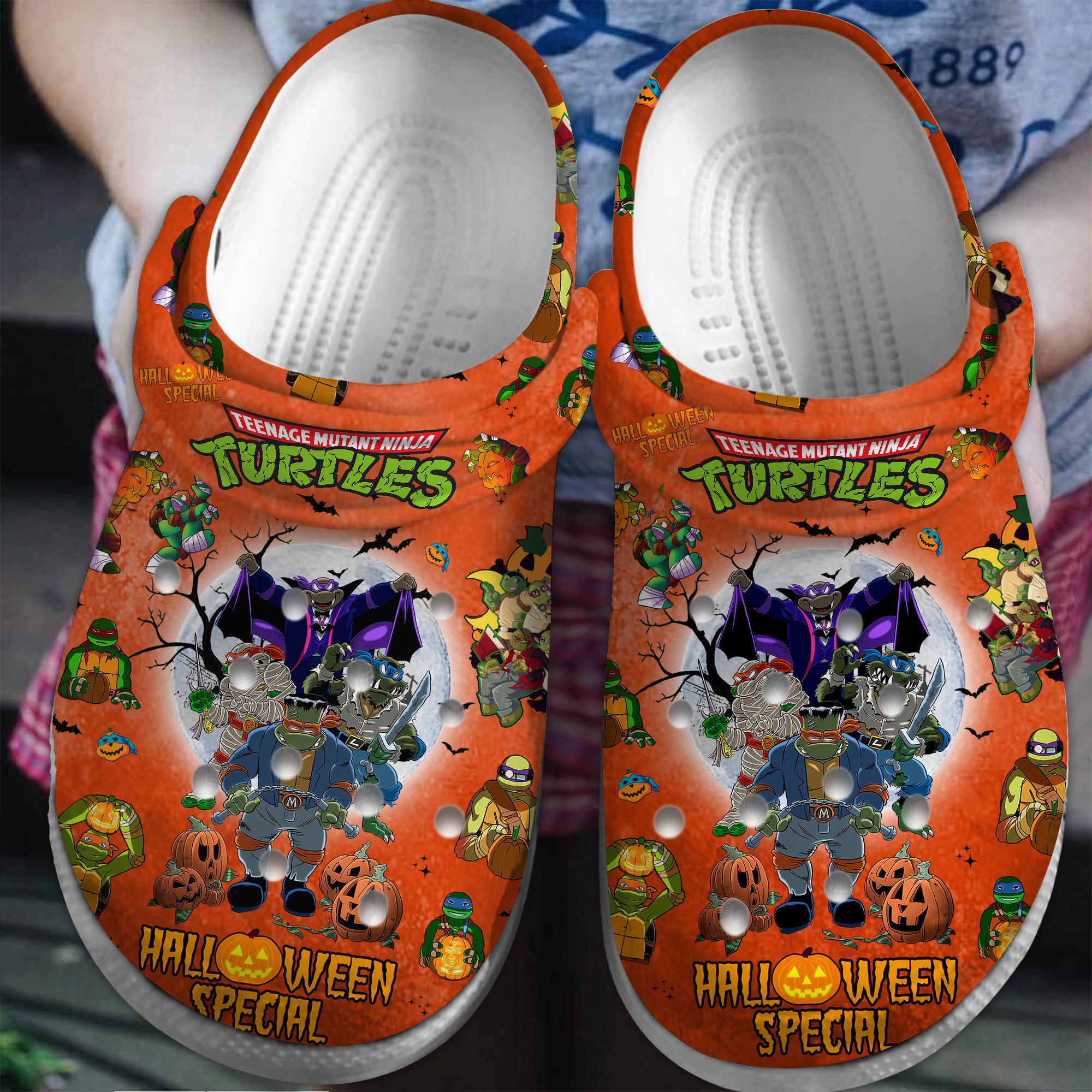 Teenage Mutant Ninja Turtles Movie Crocs Crocband Clogs Shoes Comfortable For Men Women and Kids