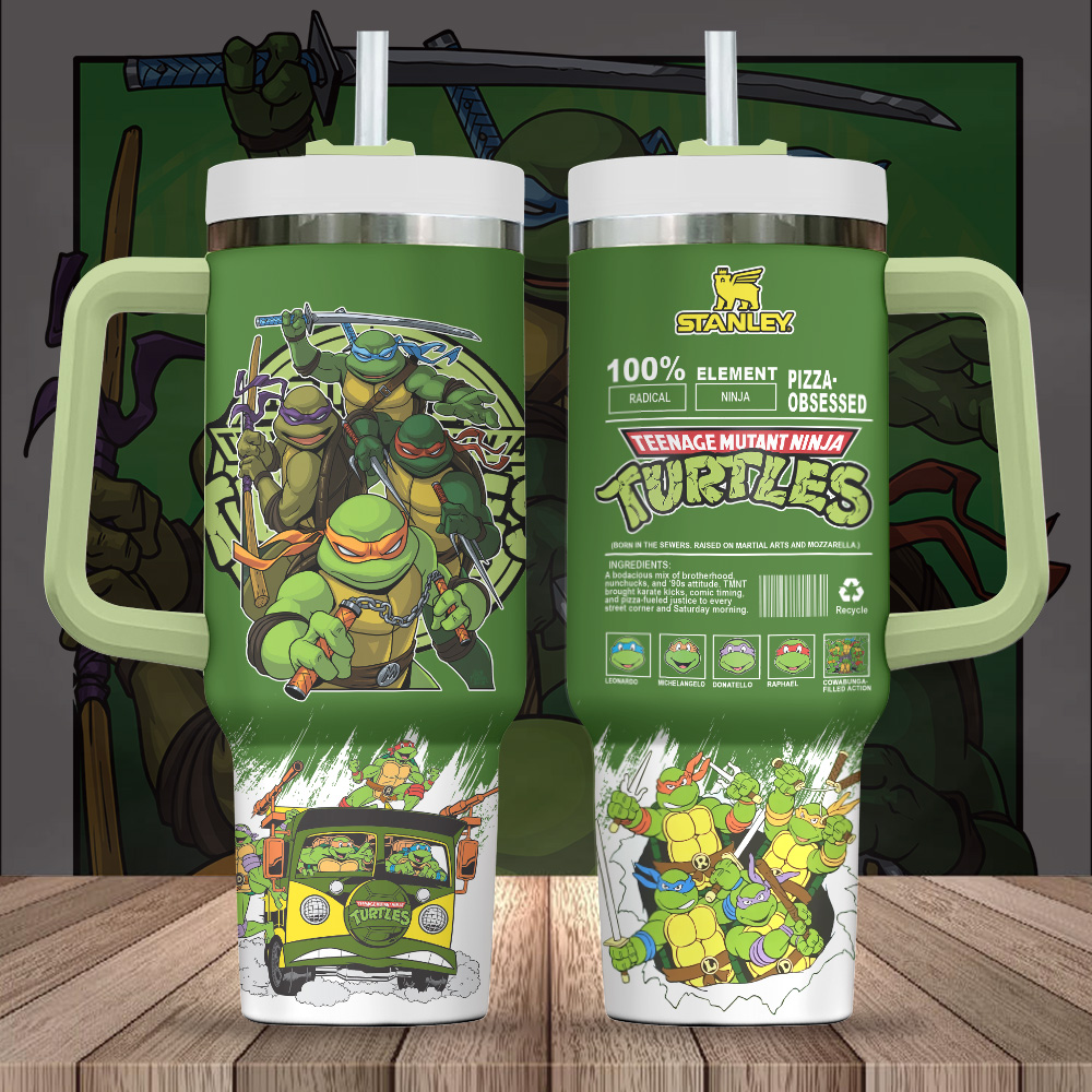 Teenage Mutant Ninja Turtles Movies Custom Stanley Cup 40 oz 30 oz Tumbler With HandleTVC2301249