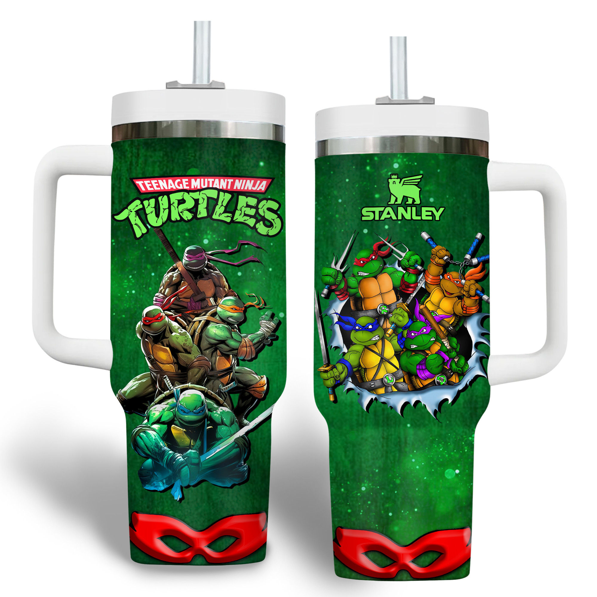 Teenage Mutant Ninja Turtles Movies Custom Stanley Cup 40 oz 30 oz Tumbler With HandleTVC2301339 - Image 2