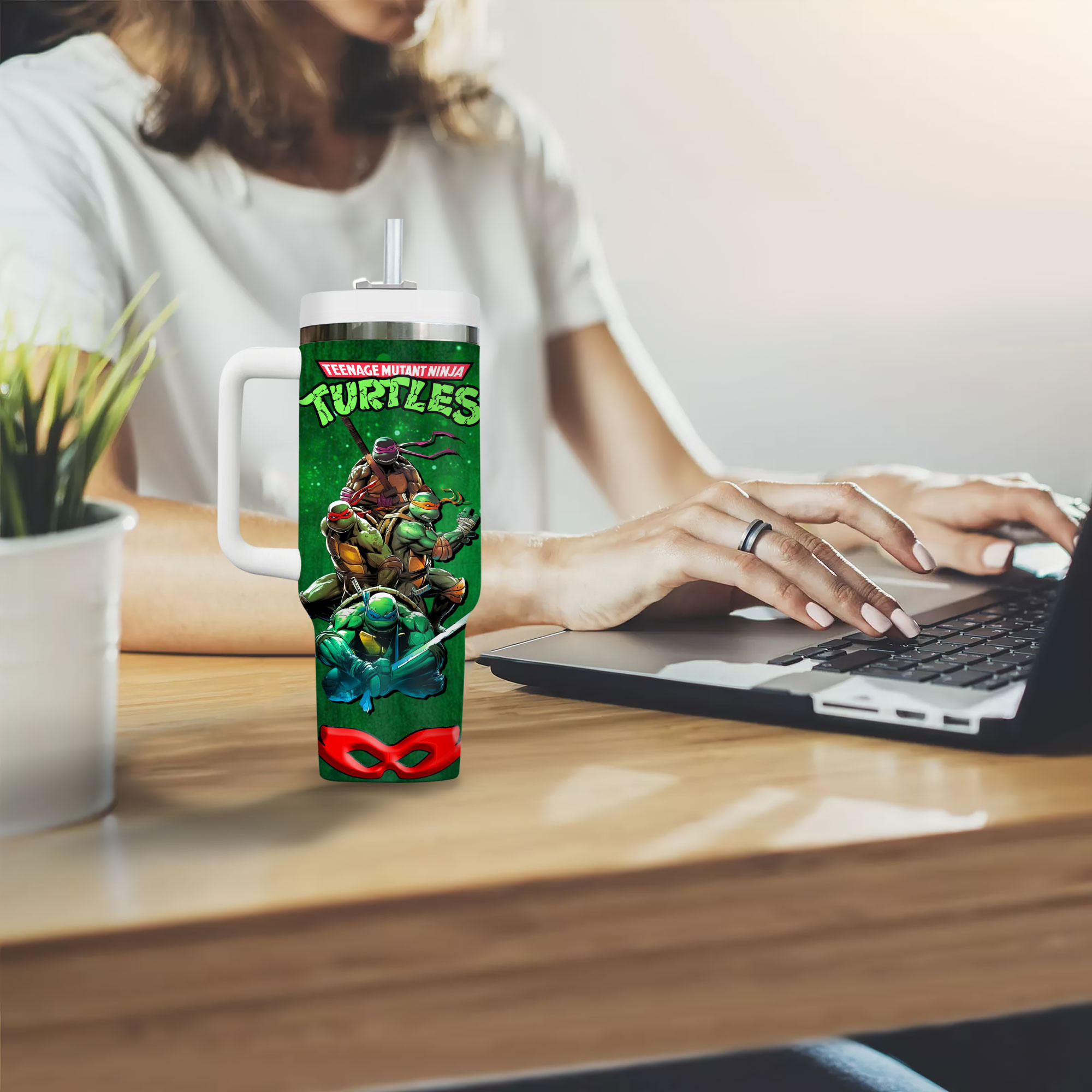 Teenage Mutant Ninja Turtles Movies Custom Stanley Cup 40 oz 30 oz Tumbler With HandleTVC2301339 - Image 4