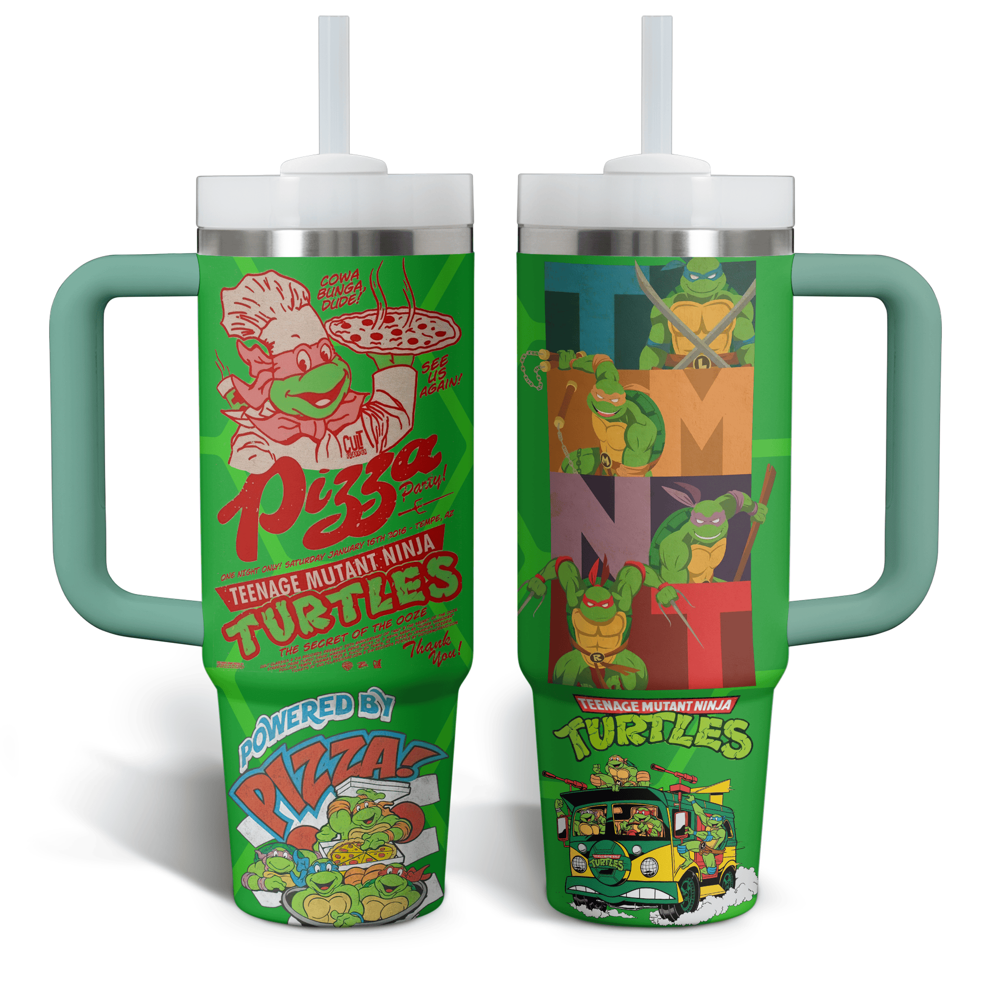 Teenage Mutant Ninja Turtles Movies Custom Stanley Cup 40 oz 30 oz Tumbler With HandleTVC2301524 - Image 2