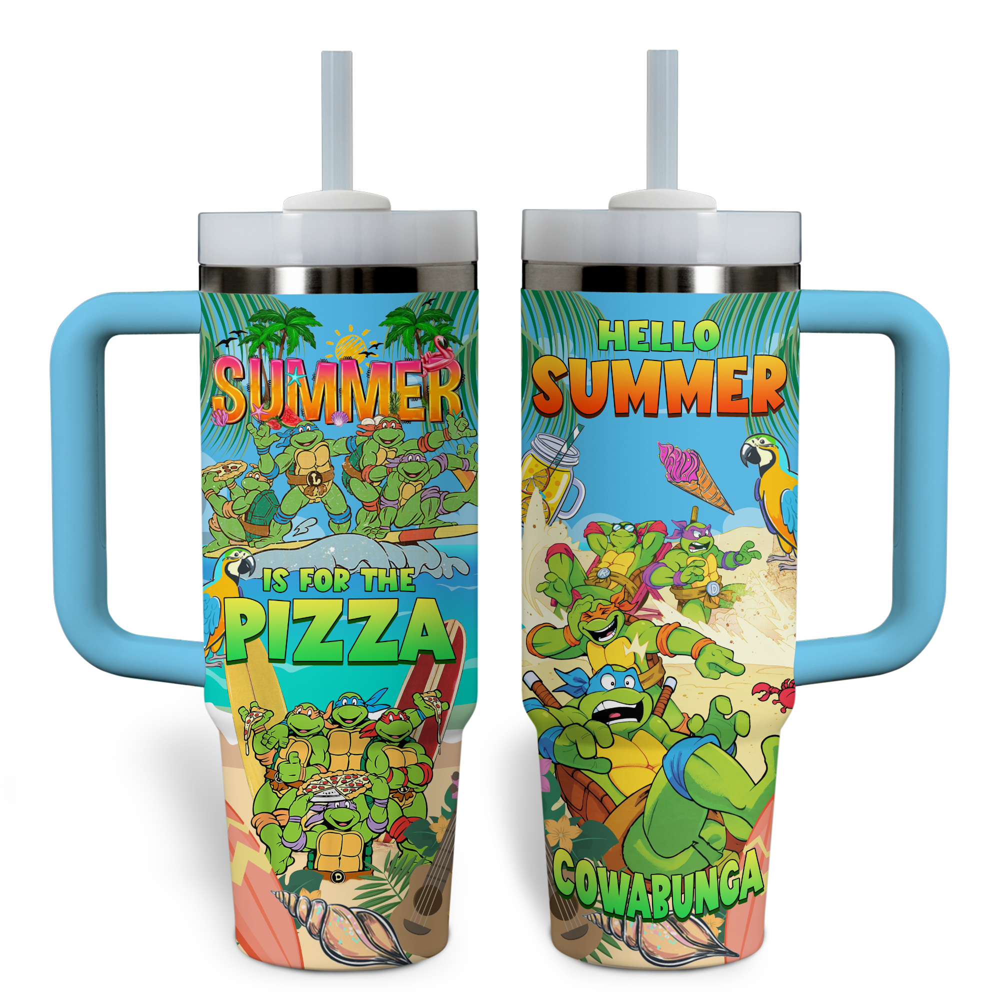 Teenage Mutant Ninja Turtles Movies Custom Stanley Cup 40 oz 30 oz Tumbler With HandleTVC2301528