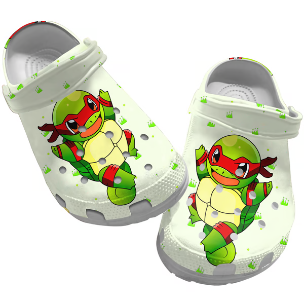 Teenage Mutant Ninja Turtles TV Series Crocs Crocband Clogs Shoes Comfortable For Men Women and Kids