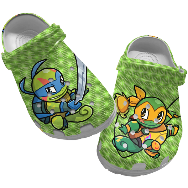 Teenage Mutant Ninja Turtles TV Series Crocs Crocband Clogs Shoes Comfortable For Men Women and Kids