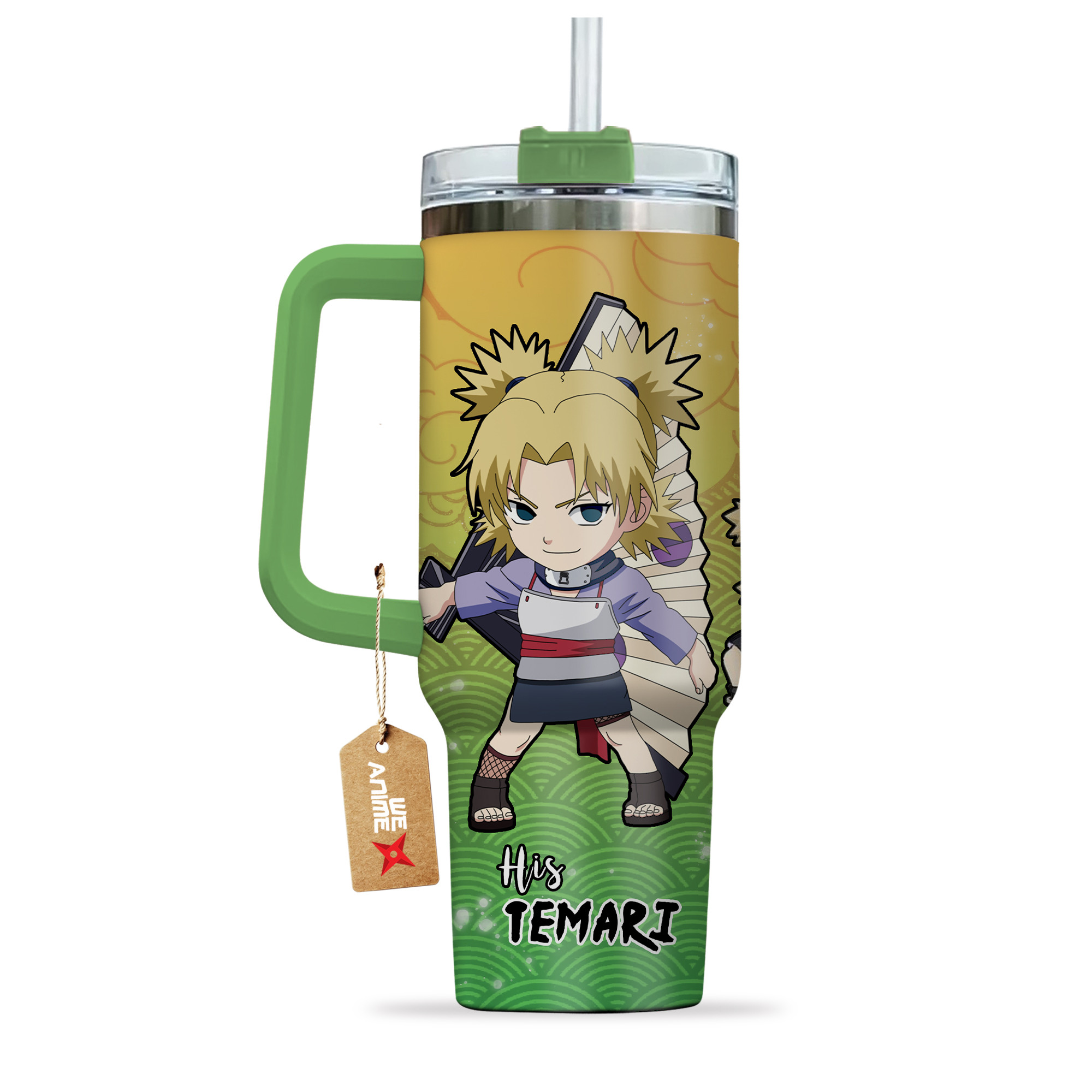Temari Naruto Anime Valentine Custom Stanley Cup 40 oz 30 oz Tumbler With HandleTVC2301168 - Image 3