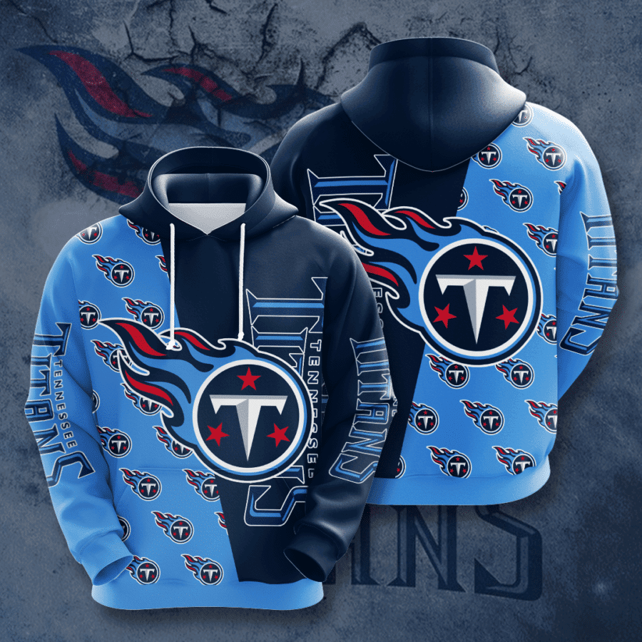 Tennessee Titans 3D All Over Print Hoodie, Zip Hoodie