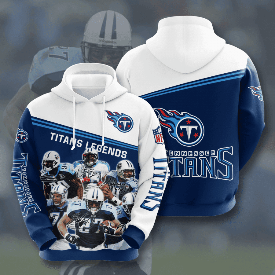 Tennessee Titans 3D All Over Print Hoodie, Zip Hoodie
