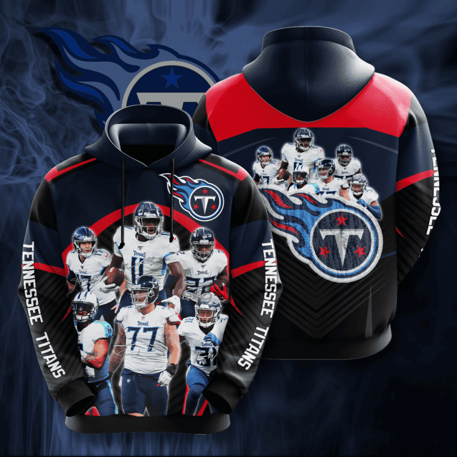 Tennessee Titans 3D All Over Print Hoodie, Zip Hoodie