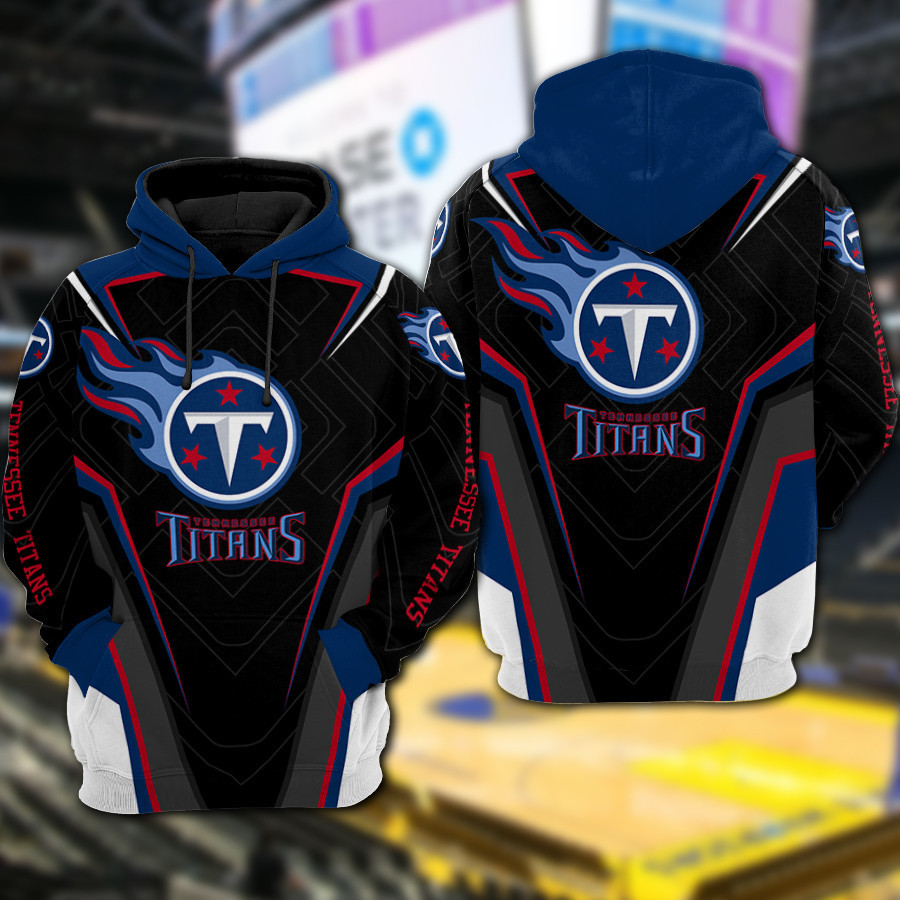 Tennessee Titans 3D All Over Print Hoodie, Zip Hoodie