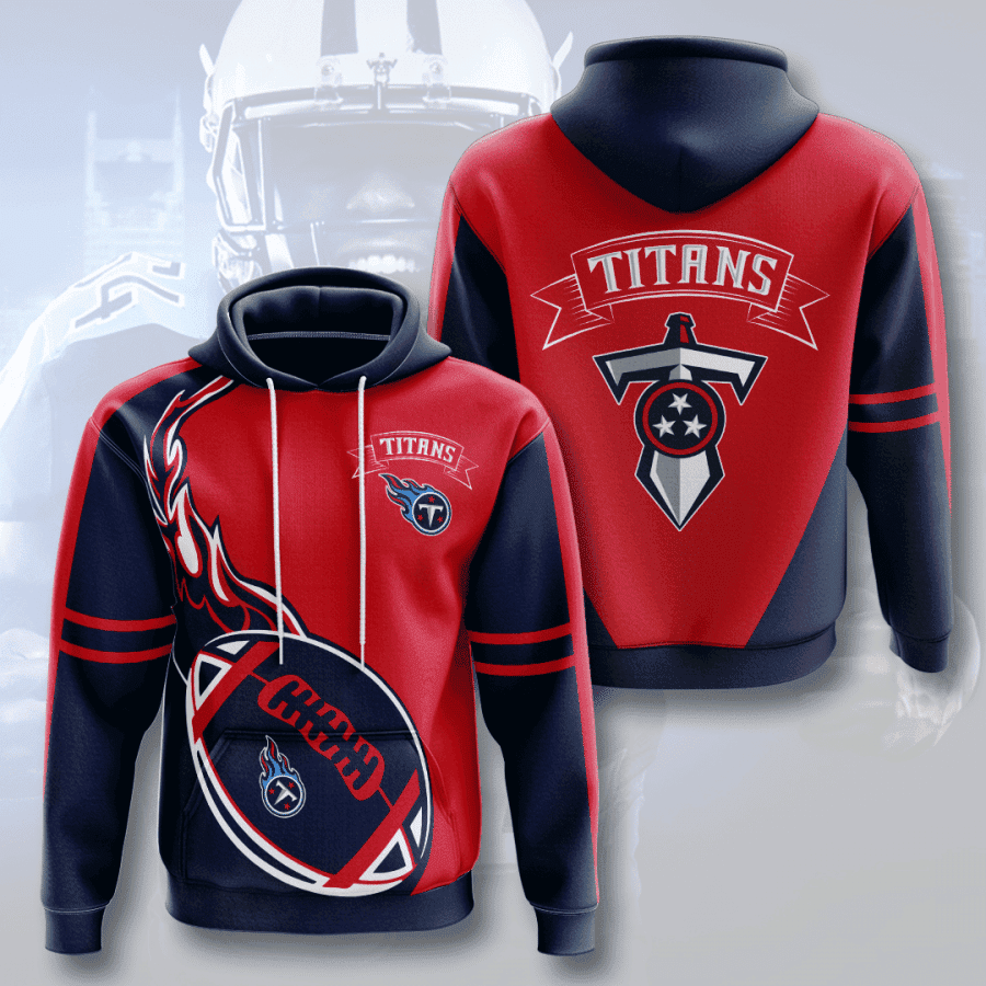 Tennessee Titans 3D All Over Print Hoodie, Zip Hoodie