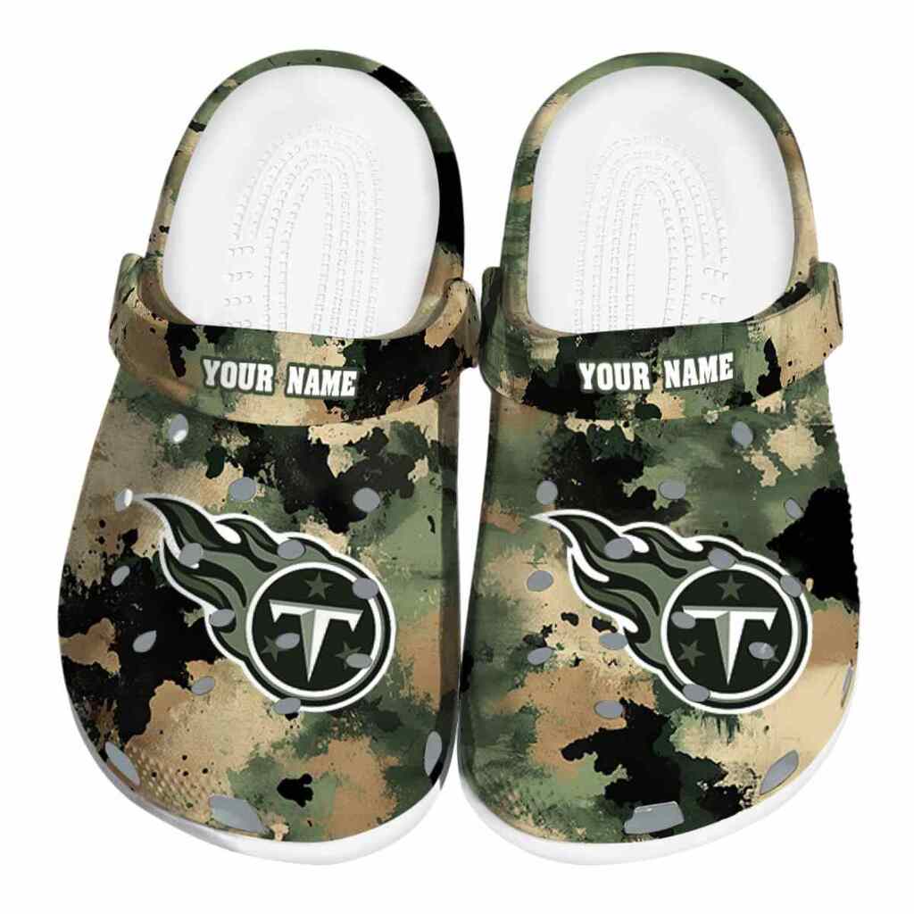 Tennessee Titans Camouflage Craze ClogTVC1801959