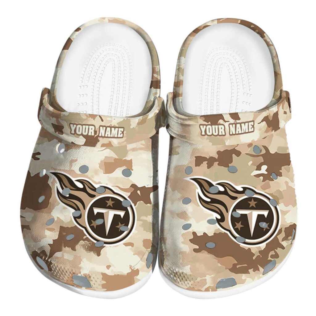 Tennessee Titans Desert Camo ClogTVC1801954