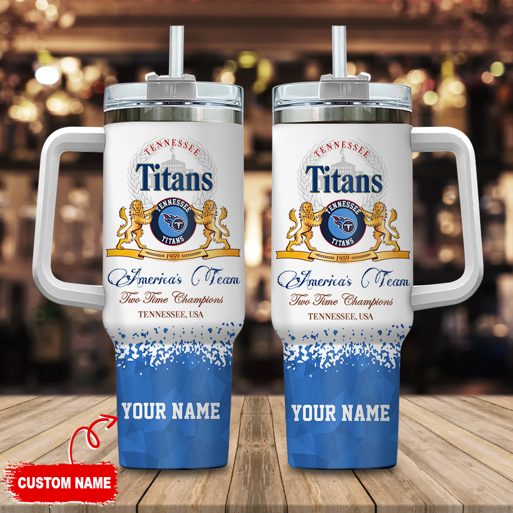 Tennessee Titans NFL Champions Modelo Custom Stanley Cup 40 oz 30 oz Tumbler With HandleTVC2301112