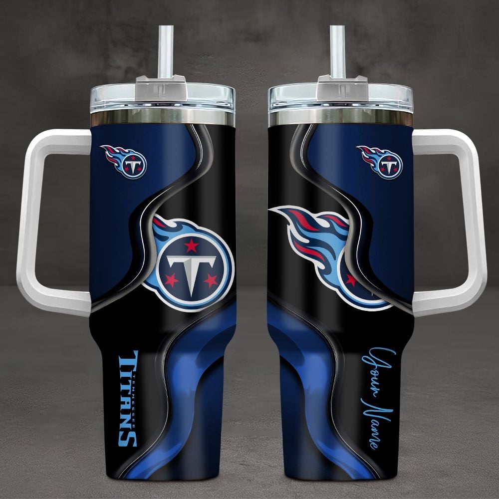 Tennessee Titans NFL Custom Stanley Cup 40 oz 30 oz Tumbler With HandleTVC2301100