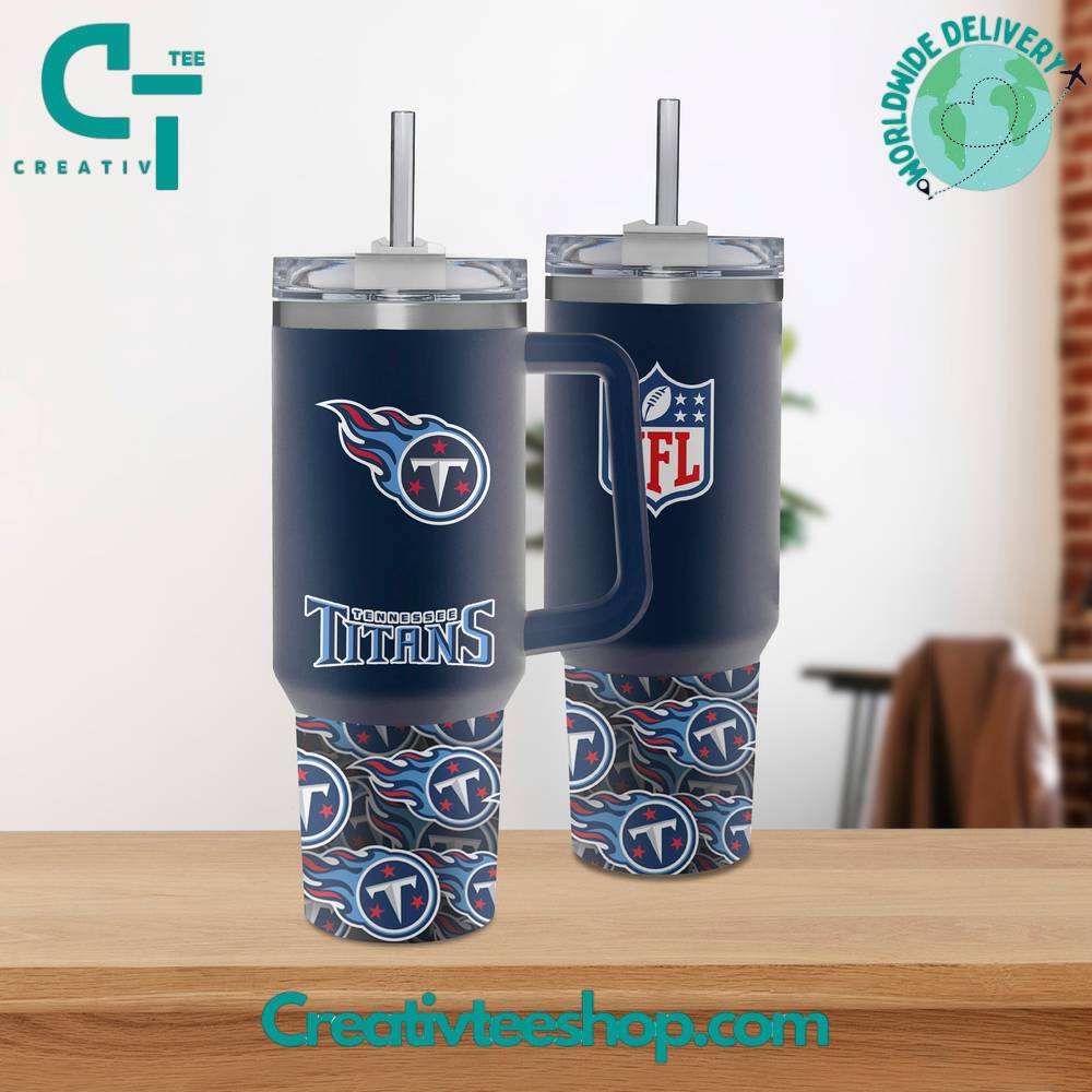 Tennessee Titans NFL Custom Stanley Cup 40 oz 30 oz Tumbler With HandleTVC2301189