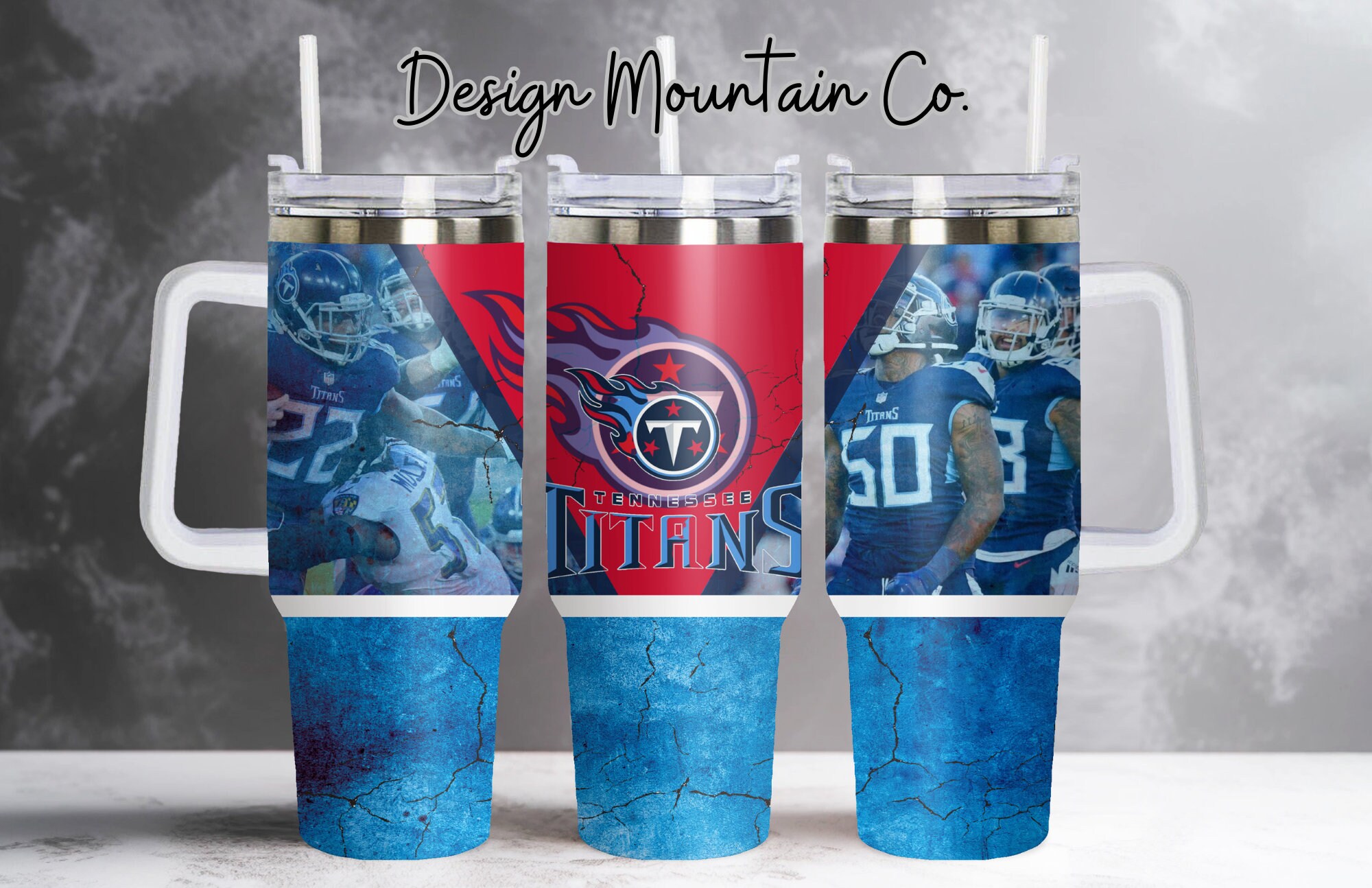 Tennessee Titans NFL Custom Stanley Cup 40 oz 30 oz Tumbler With HandleTVC2301914