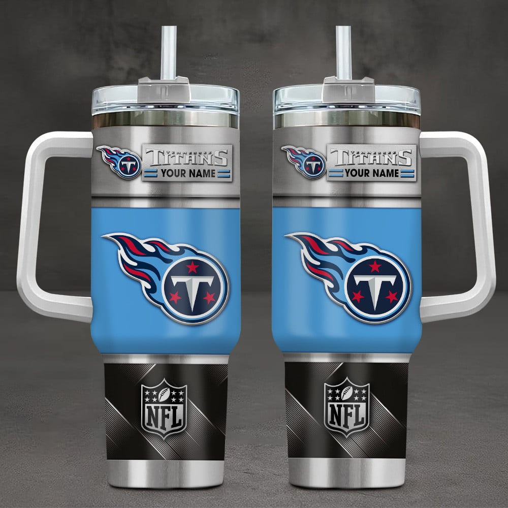Tennessee Titans NFL Custom Stanley Cup 40 oz 30 oz Tumbler With HandleTVC230197