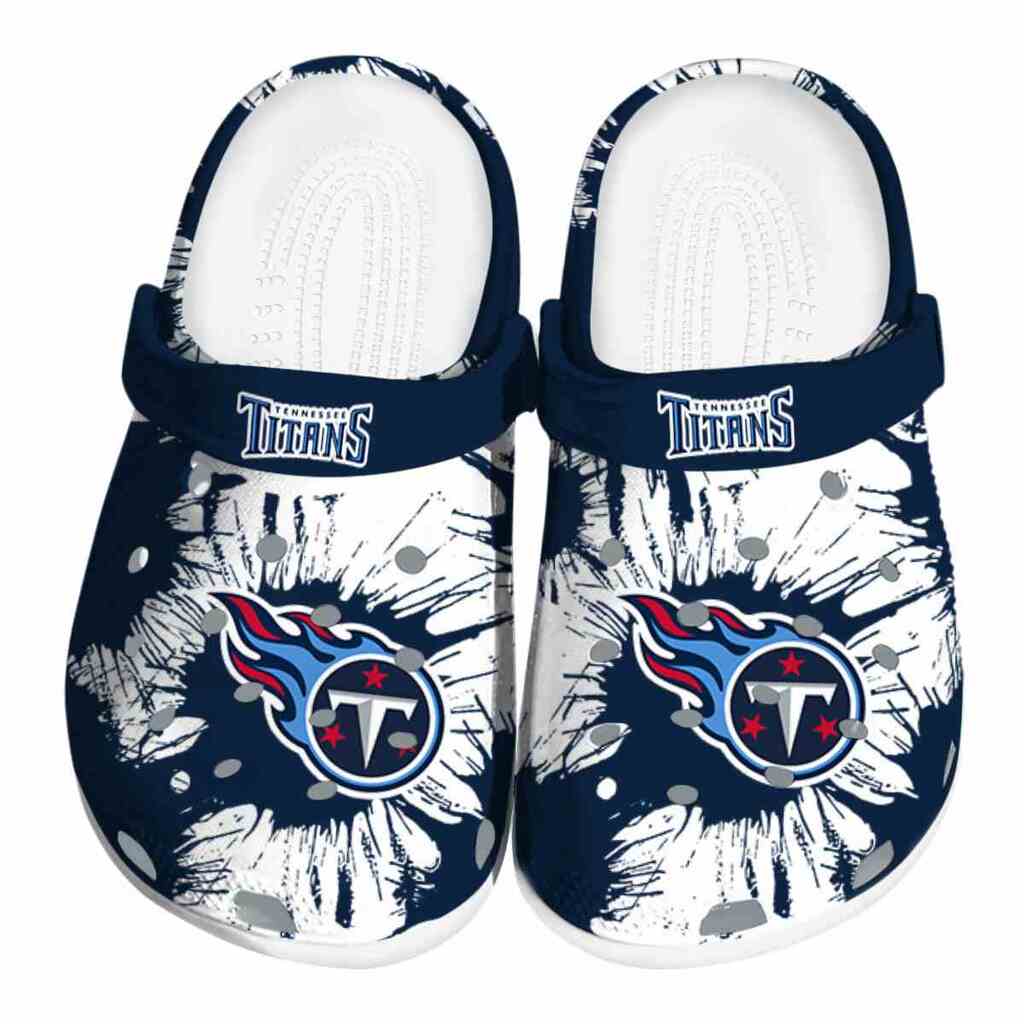 Tennessee Titans Splatter Graphics ClogTVC1801157