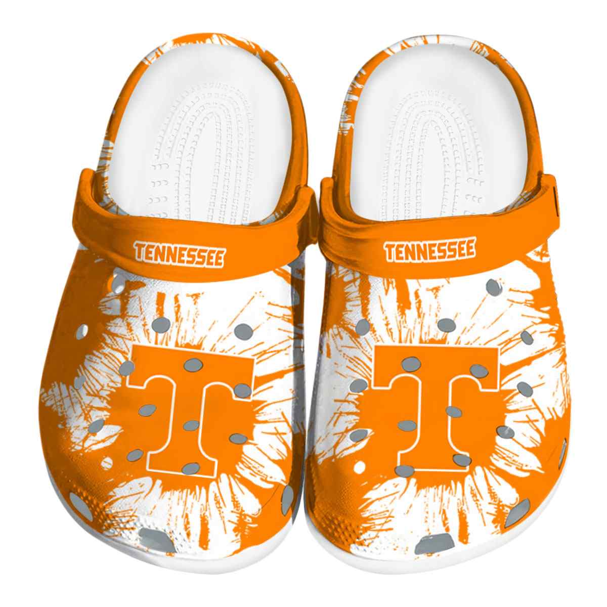 Tennessee Volunteers NCAA Sport Crocs Crocband Clogs Shoes Comfortable For Men Women and Kids