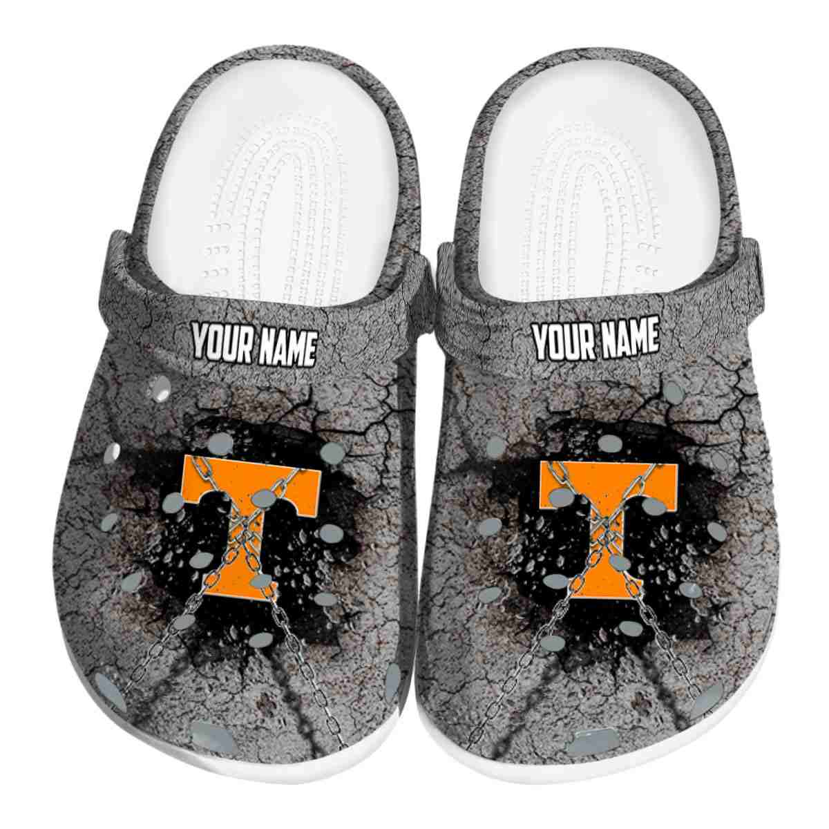 Tennessee Volunteers NCAA Sport Crocs Crocband Clogs Shoes Comfortable For Men Women and Kids