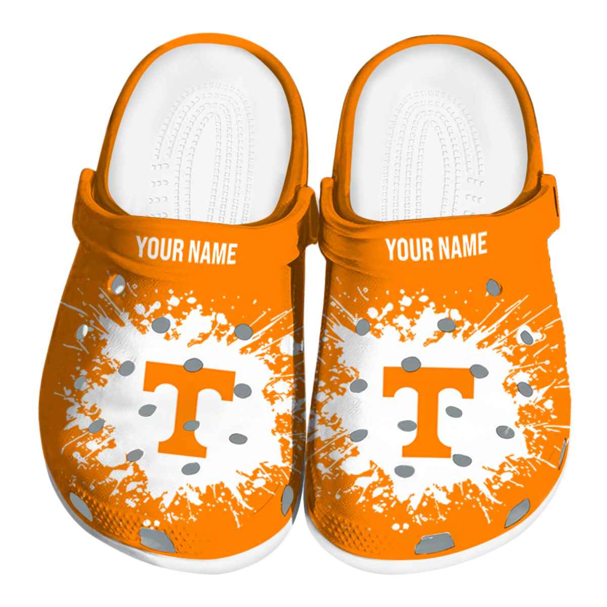 Tennessee Volunteers NCAA Sport Crocs Crocband Clogs Shoes Comfortable For Men Women and Kids