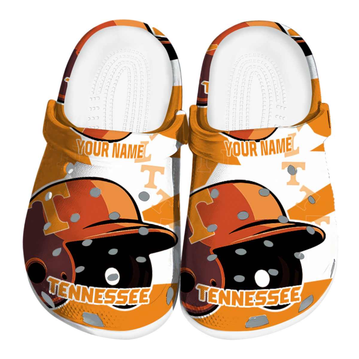 Tennessee Volunteers NCAA Sport Crocs Crocband Clogs Shoes Comfortable For Men Women and Kids