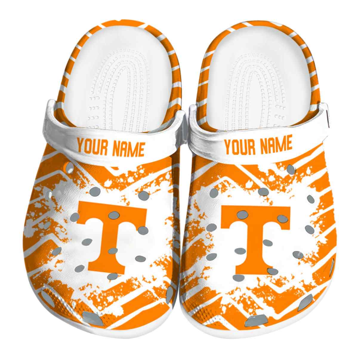 Tennessee Volunteers NCAA Sport Crocs Crocband Clogs Shoes Comfortable For Men Women and Kids