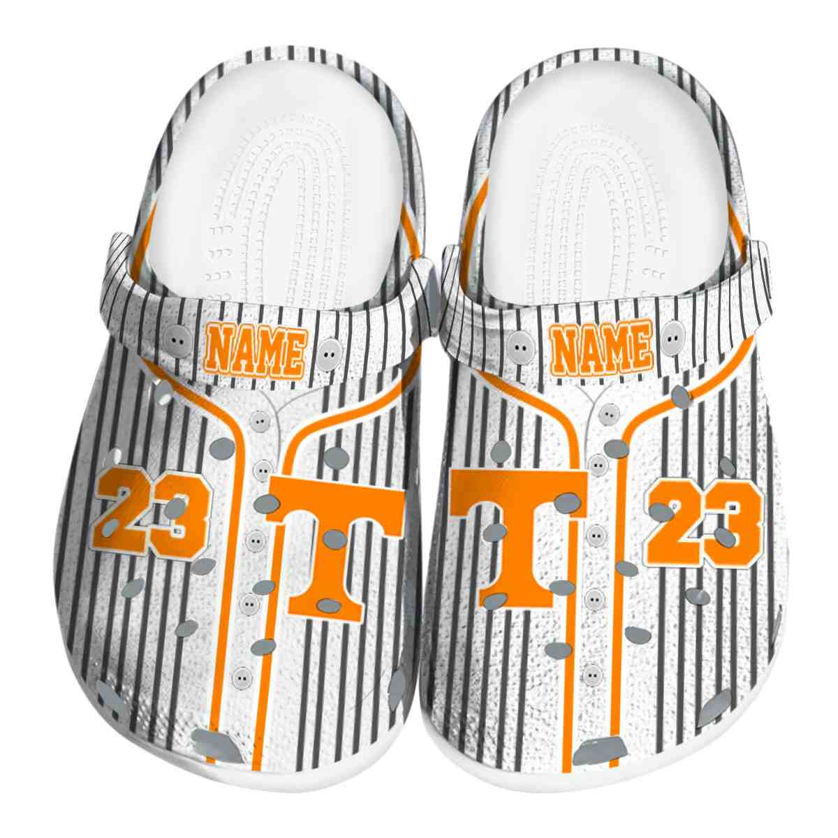 Tennessee Volunteers NCAA Sport Crocs Crocband Clogs Shoes Comfortable For Men Women and Kids