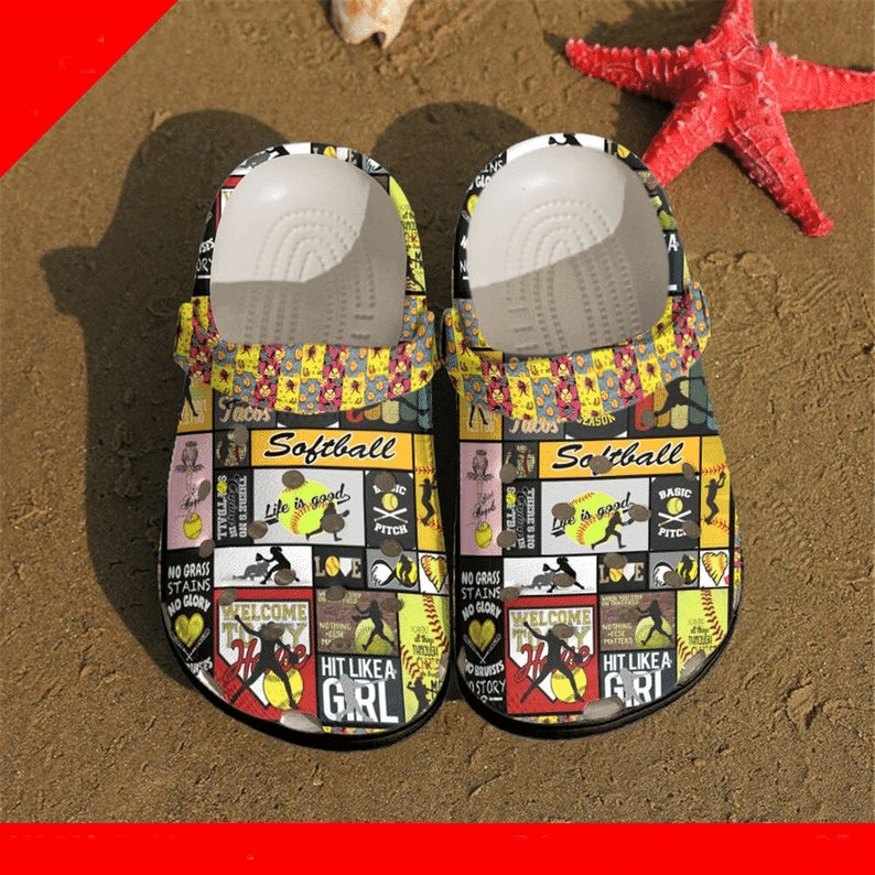 Tennis Soft Ball Rubber clog Shoes Comfy Footwear